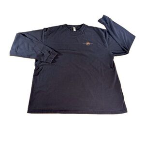 Deschutes Brewery T Shirt Mens XXL Long Sleeve Black “The Abyss”